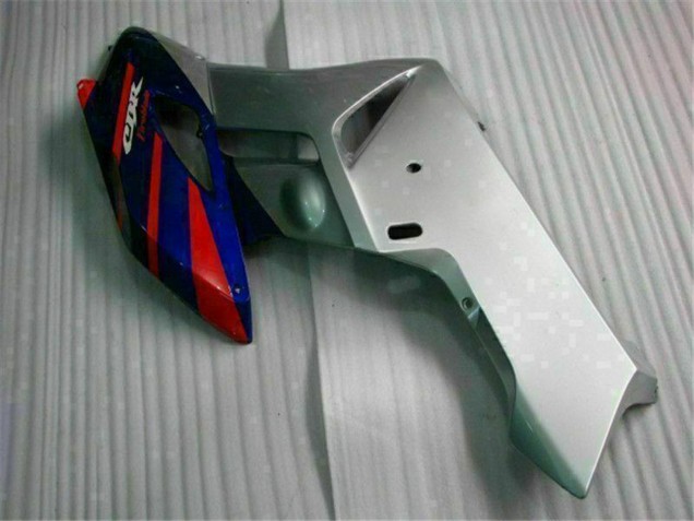 2004-2005 Silver Red Blue Black Stripe Honda CBR1000RR Motorcycle Fairings