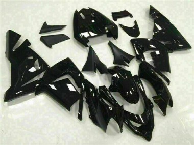 2004-2005 Glossy Black Kawasaki ZX10R Motorcycle Fairings