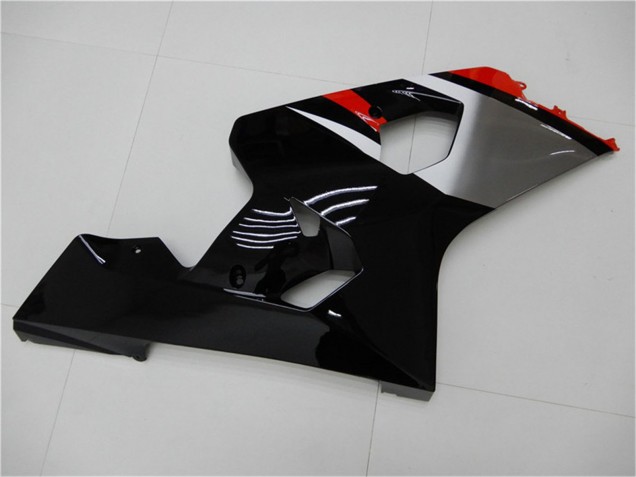 2004-2005 Red Silver Black Suzuki GSXR 600/750 Motorcycle Fairings