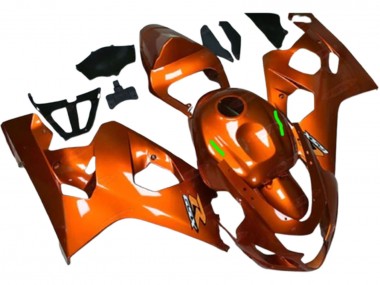 2004-2005 Orange Suzuki GSXR 600/750 Motorcycle Fairings