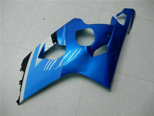 2004-2005 White Blue Black Suzuki GSXR 600/750 Motorcycle Fairings