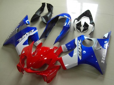 2004-2007 Blue White Red Grey Honda CBR600 F4i Motorcycle Fairings