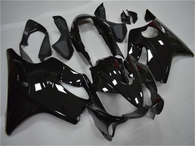 2004-2007 Glossy Black Honda CBR600 F4i Motorcycle Fairing Kits