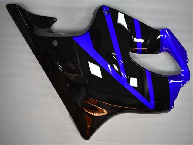 2004-2007 Blue Glossy Black Honda CBR600 F4i Motorcycle Fairing Kits