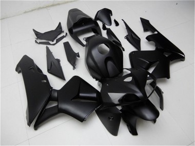 2005-2006 Matte Black Honda CBR600RR Motorcycle Fairing