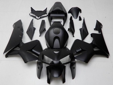 2005-2006 Matte Black Honda CBR600RR Motorcycle Fairing