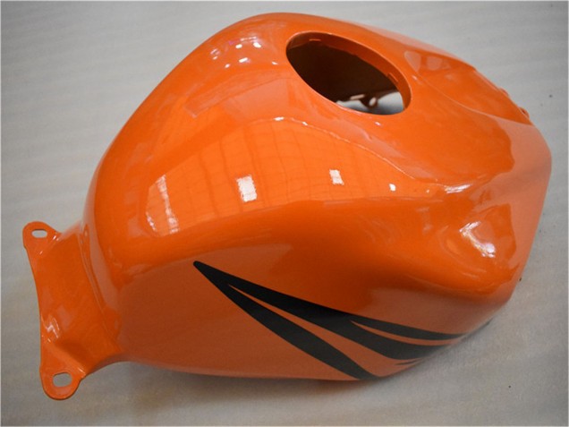2005-2006 Orange Black Flame Honda CBR600RR Motorcycle Fairing