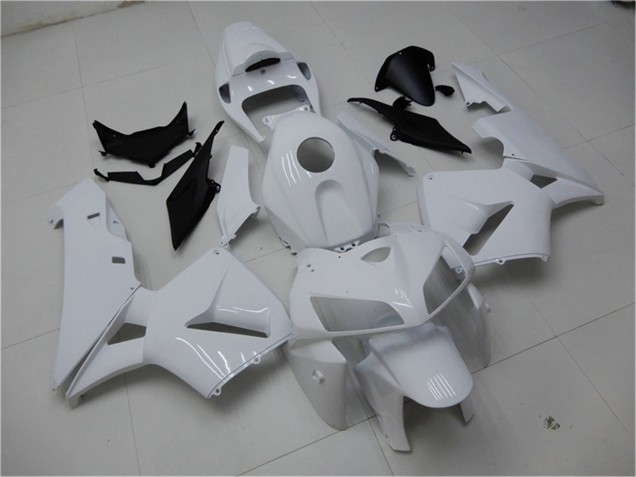 2005-2006 Glossy White Honda CBR600RR Motorcycle Fairings