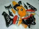 2005-2006 Orange White Red Black Repsol Honda CBR600RR Motorcycle Fairings