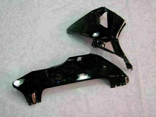 2005-2006 Glossy Black White Honda CBR600RR Motorcycle Fairings