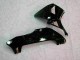 2005-2006 Glossy Black White Honda CBR600RR Motorcycle Fairings