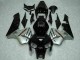 2005-2006 Glossy Black Silver Honda CBR600RR Motorcycle Fairings