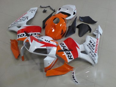 2005-2006 Orange White Red Glossy Black Repsol Honda CBR600RR Motorcycle Fairings Kit