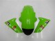 2005-2006 Green Glossy Black Elf Kawasaki ZX6R Motorcycle Fairings