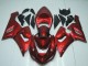 2005-2006 Candy Red Kawasaki ZX6R Motorcycle Fairings