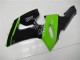 2005-2006 Green Glossy Black Kawasaki ZX6R Motorcycle Fairing