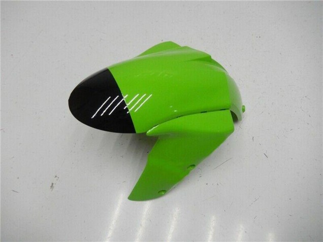 2005-2006 Green Glossy Black Kawasaki ZX6R Motorcycle Fairing