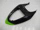 2005-2006 Green Glossy Black Kawasaki ZX6R Motorcycle Fairing