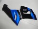 2005-2006 Blue Glossy Black Kawasaki ZX6R Motorcycle Fairing Kits