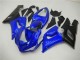 2005-2006 Blue Matte Black Kawasaki ZX6R Motorcycle Fairings