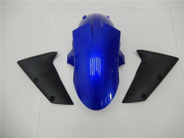 2005-2006 Blue Matte Black Kawasaki ZX6R Motorcycle Fairings