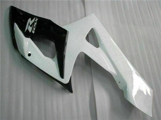 2005-2006 White Glossy Black Suzuki GSXR 1000 Motorcycle Fairings