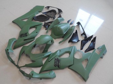 2005-2006 Matte Army Green Suzuki GSXR 1000 Motorcycle Fairings