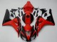 2006-2007 Red Glossy Black Honda CBR1000RR Motorcycle Fairings Kits