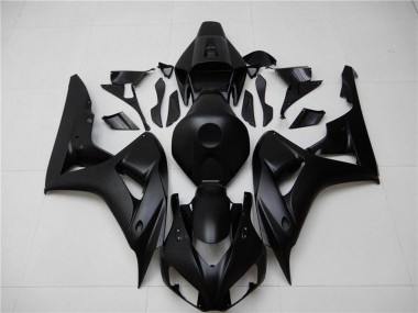 2006-2007 Matte Black Honda CBR1000RR Motorcycle Fairing
