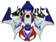 2006-2007 White Red Blue HRC Honda CBR1000RR Motorcycle Fairing Kits