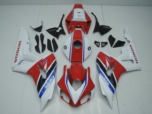 2006-2007 White Red Blue Black HRC Honda CBR1000RR Motorcycle Fairings