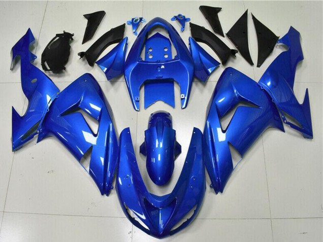 2006-2007 Blue Kawasaki ZX10R Motorcycle Fairing