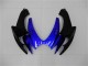 2006-2007 Blue Glossy Black Suzuki GSXR 600/750 Motorcycle Fairings