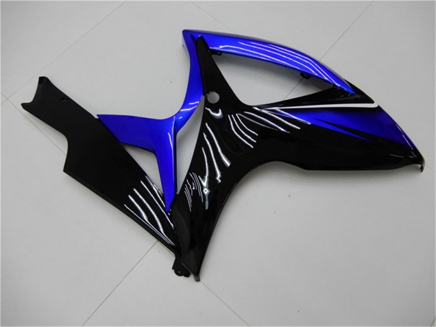 2006-2007 Blue Glossy Black Suzuki GSXR 600/750 Motorcycle Fairings
