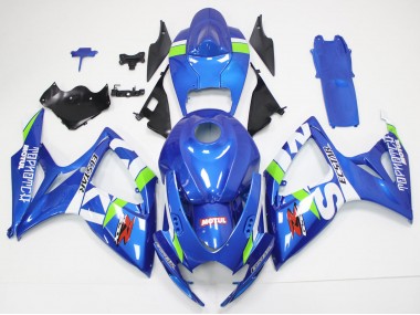 2006-2007 Blue White Green Red Suzuki GSXR 600/750 Motorcycle Fairings