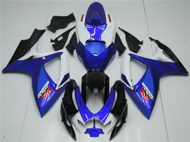 2006-2007 White Blue Black Red Suzuki GSXR 600/750 Motorcycle Fairing