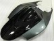 2006-2007 Silver Grey Glossy Black Red Suzuki GSXR 600/750 Motorcycle Fairings