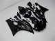 2006-2007 Glossy Black Matte Black Yamaha YZF R6 Motorcycle Fairing Kits