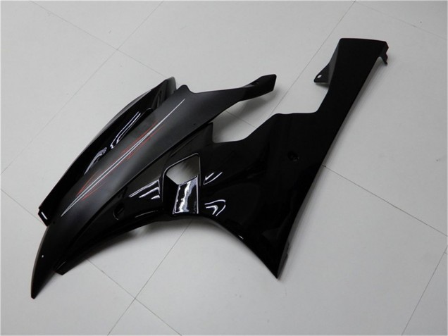 2006-2007 Glossy Black Matte Black Yamaha YZF R6 Motorcycle Fairing Kits