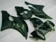 2006-2007 Glossy Black Matte Black Gold Decals Yamaha YZF R6 Motorcycle Fairings