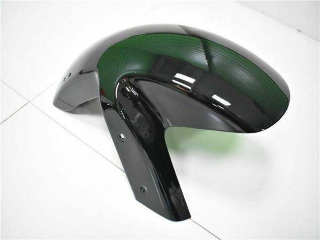 2006-2008 Glossy Black White Kawasaki EX650 Motorcycle Fairings