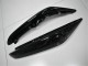 2006-2008 Glossy Black White Kawasaki EX650 Motorcycle Fairings
