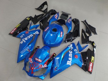 2006-2011 Blue Black Aprilia RS125 Motorcycle Fairings