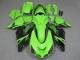 2006-2011 Green Glossy Black Kawasaki ZX14R ZZR1400 Motorcycle Fairing