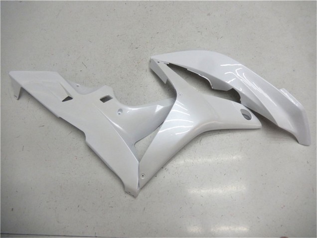 2007-2008 Pearl White Honda CBR600RR Motorcycle Fairings
