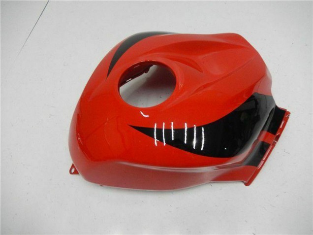2007-2008 Red Matte Black with Decals Honda CBR600RR Motorcycle Fairings
