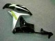 2007-2008 White Green Glossy Black Hannspree Honda CBR600RR Motorcycle Fairing