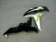 2007-2008 White Green Glossy Black Hannspree Honda CBR600RR Motorcycle Fairing