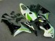 2007-2008 White Green Glossy Black Hannspree Honda CBR600RR Motorcycle Fairing