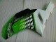 2007-2008 Green White Ninja Kawasaki ZX6R Motorcycle Fairings